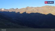 Archived webcam image showing Obergurgl - Slopes Festkogel on 3 Oct 2026 at 08:49