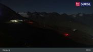 Archived webcam image showing Obergurgl - Slopes Festkogel on 3 Oct 2026 at 01:49