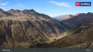 Archived webcam image showing Obergurgl - Slopes Festkogel on 15 Oct 2026 at 15:04