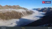 Archived webcam image showing Obergurgl - Slopes Festkogel on 11 Oct 2026 at 09:53