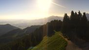 Archiviertes Webcam Bild: Oberammergau: Panoramablick Bergstation Laber am 19.06.2026 um 07:39 Uhr