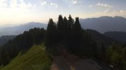 Archiviertes Webcam Bild: Oberammergau: Panoramablick Bergstation Laber am 23.06.2026 um 08:54 Uhr