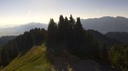 Archiviertes Webcam Bild: Oberammergau: Panoramablick Bergstation Laber am 12.07.2026 um 08:29 Uhr