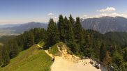 Archiviertes Webcam Bild: Oberammergau: Panoramablick Bergstation Laber am 12.07.2026 um 14:29 Uhr