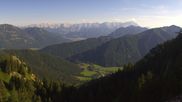 Archiviertes Webcam Bild: Oberammergau: Panoramablick Bergstation Laber am 12.07.2026 um 18:29 Uhr