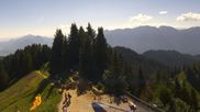 Archiviertes Webcam Bild: Oberammergau: Panoramablick Bergstation Laber am 12.07.2026 um 10:29 Uhr