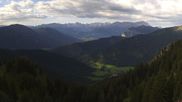 Archiviertes Webcam Bild: Oberammergau: Panoramablick Bergstation Laber am 26.08.2026 um 08:04 Uhr
