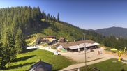 Archiviertes Webcam Bild: Oberammergau - Bergstation Kolben-Sesselbahn am 12.07.2026 um 16:31 Uhr