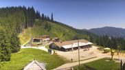 Archiviertes Webcam Bild: Oberammergau - Bergstation Kolben-Sesselbahn am 12.07.2026 um 12:31 Uhr