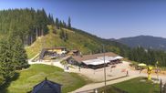 Archiviertes Webcam Bild: Oberammergau - Bergstation Kolben-Sesselbahn am 15.08.2026 um 14:45 Uhr