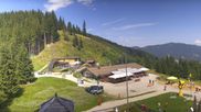 Archived webcam image showing Oberammergau - Top station Kolben on 11 Aug 2026 at 14:51