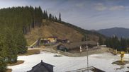 Archived webcam image showing Oberammergau - Top station Kolben on 24 Mar 2026 at 12:10