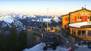 Archived webcam image showing Breitenberg - Mountain hut Ostlerhütte on 5 Apr 2026 at 07:04