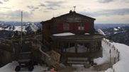 Archived webcam image showing Breitenberg - Mountain hut Ostlerhütte on 5 Apr 2026 at 16:04