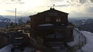 Archived webcam image showing Breitenberg - Mountain hut Ostlerhütte on 5 Apr 2026 at 18:04