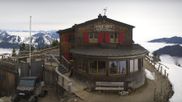 Archived webcam image showing Breitenberg - Mountain hut Ostlerhütte on 13 Apr 2026 at 08:23
