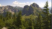 Archived webcam image showing Breitenberg - Mountain hut Ostlerhütte on 12 Jul 2026 at 14:34