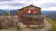 Archiviertes Webcam Bild: Pfronten Breitenberg: Ostlerhütte am 26.08.2026 um 07:33 Uhr