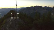 Archived webcam image showing Breitenberg - Mountain hut Ostlerhütte on 2 Sep 2026 at 06:11