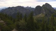 Archived webcam image showing Breitenberg - Mountain hut Ostlerhütte on 2 Sep 2026 at 10:11