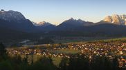 Archived webcam image showing Alpine World Karwendel - Wallgau on 1 May 2026 at 06:58