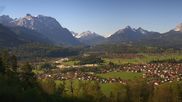 Archived webcam image showing Alpine World Karwendel - Wallgau on 1 May 2026 at 08:58