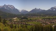 Archived webcam image showing Alpine World Karwendel - Wallgau on 1 May 2026 at 14:58