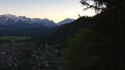 Archived webcam image showing Alpine World Karwendel - Wallgau on 1 May 2026 at 20:58