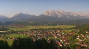 Archived webcam image showing Alpine World Karwendel - Wallgau on 28 May 2026 at 07:03
