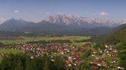 Archived webcam image showing Alpine World Karwendel - Wallgau on 28 May 2026 at 08:03