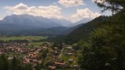 Archived webcam image showing Alpine World Karwendel - Wallgau on 12 Jul 2026 at 14:50