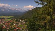Archived webcam image showing Alpine World Karwendel - Wallgau on 12 Jul 2026 at 10:50