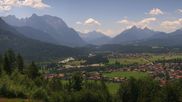Archived webcam image showing Alpine World Karwendel - Wallgau on 12 Jul 2026 at 12:50