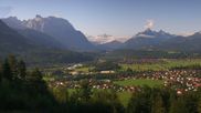 Archived webcam image showing Alpine World Karwendel - Wallgau on 8 Aug 2026 at 08:19