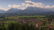 Archived webcam image showing Alpine World Karwendel - Wallgau on 8 Aug 2026 at 12:19