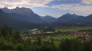 Archiviertes Webcam Bild: Alpenwelt Karwendel - Wallgau am 26.08.2026 um 10:39 Uhr