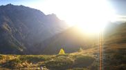 Archiviertes Webcam Bild: Blick auf Livigno vom Crap de la Pare am 17.10.2026 um 08:05 Uhr