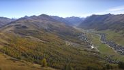Archiviertes Webcam Bild: Blick auf Livigno vom Crap de la Pare am 17.10.2026 um 14:05 Uhr