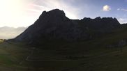 Archived webcam image showing Canzei - Ciampac Panorama, Fassa Valley on 19 Aug 2026 at 07:46