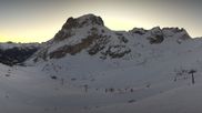 Archived webcam image showing Canzei - Ciampac Panorama, Fassa Valley on Feb 26, 2026 at 7:07 AM