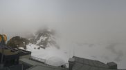 Archived webcam image showing Val di Sole top station Pejo 3000 on 28 Apr 2026 at 16:47