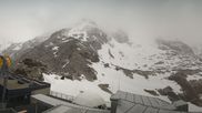 Archived webcam image showing Val di Sole top station Pejo 3000 on 12 Jun 2026 at 06:38