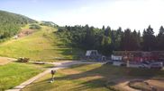 Archived webcam image showing Monte Bondone: base station Palon lift on 12 Jul 2026 at 18:58
