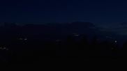 Archived webcam image showing Hotel Sambergerhof: Dolomites Panorama on 30 Apr 2026 at 02:52