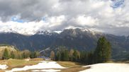 Archived webcam image showing Pian Pecei-Pra Martin lift - Fassa Valley on 30 Apr 2026 at 16:56