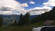 Archived webcam image showing Pian Pecei-Pra Martin lift - Fassa Valley on 12 Jun 2026 at 16:13