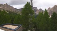 Archived webcam image showing Pian Pecei-Pra Martin lift - Fassa Valley on 12 Jun 2026 at 12:13
