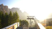 Archiviertes Webcam Bild: Pian Pecei-Pra Martin, Fassatal am 12.07.2026 um 06:45 Uhr