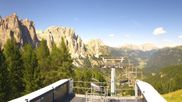 Archiviertes Webcam Bild: Pian Pecei-Pra Martin, Fassatal am 12.07.2026 um 16:45 Uhr