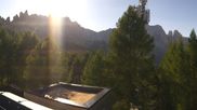 Archived webcam image showing Pian Pecei-Pra Martin lift - Fassa Valley on 12 Jul 2026 at 18:17